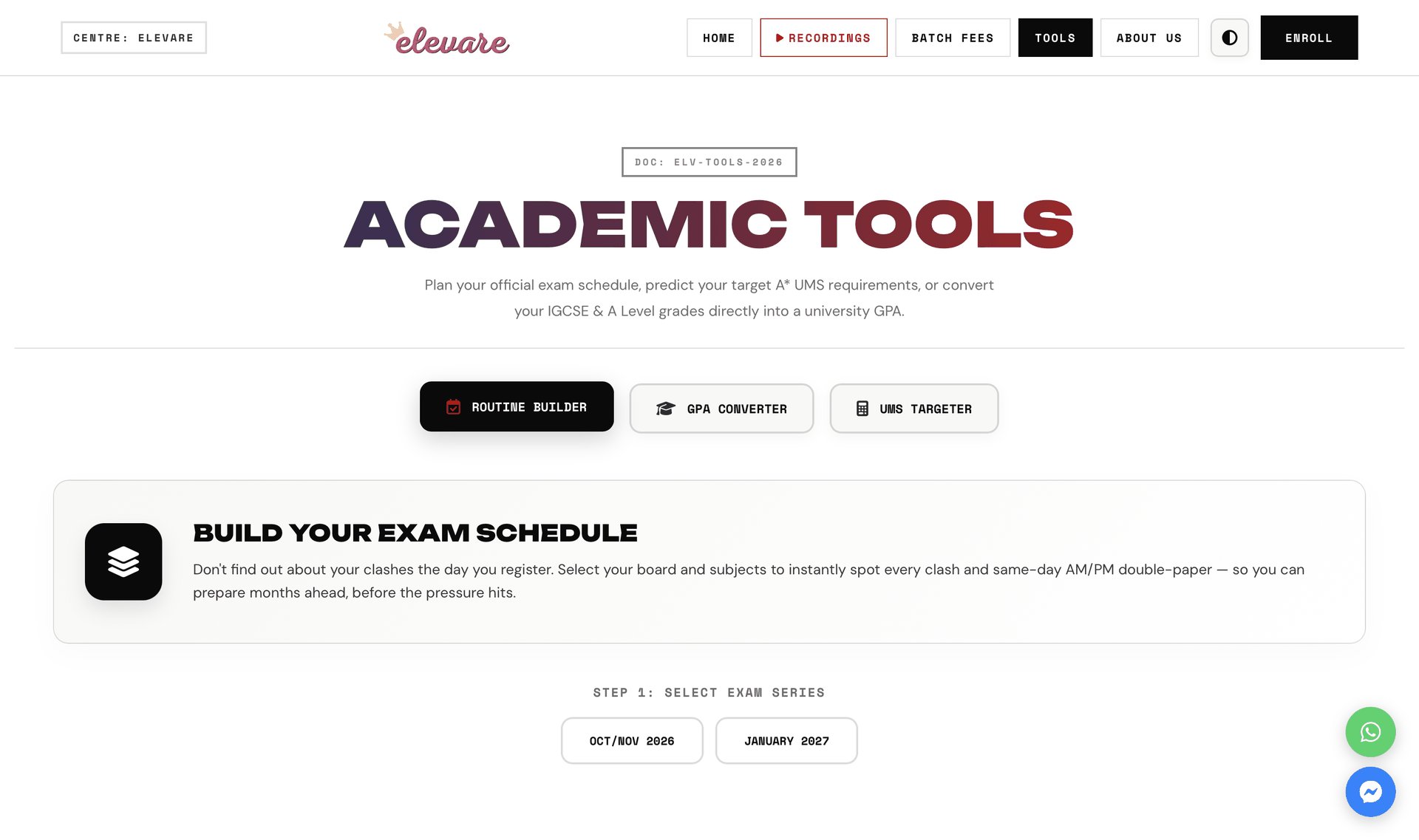 Elevare Platform Screenshot 3